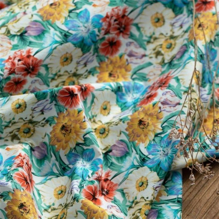 Stretch Cotton Poplin Fabric
